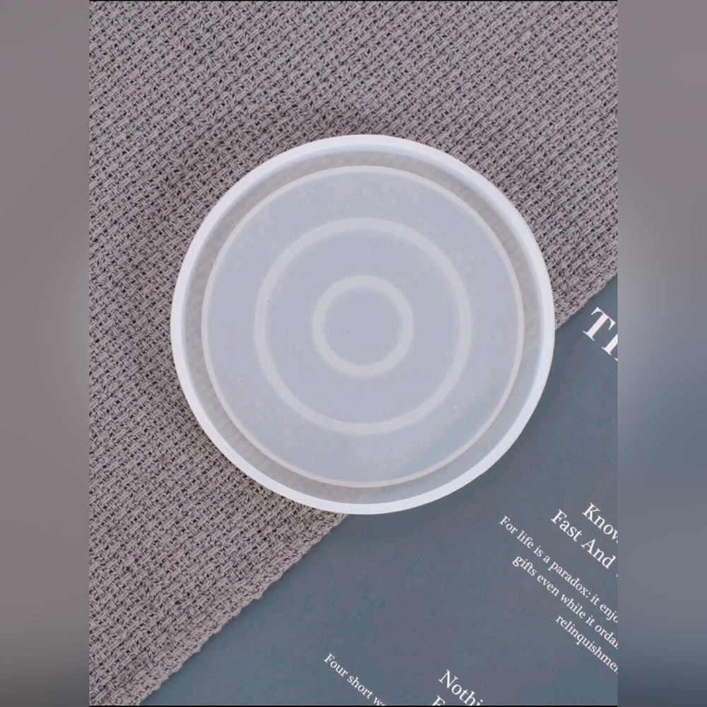 1 Piece Round Diy Epoxy Mold